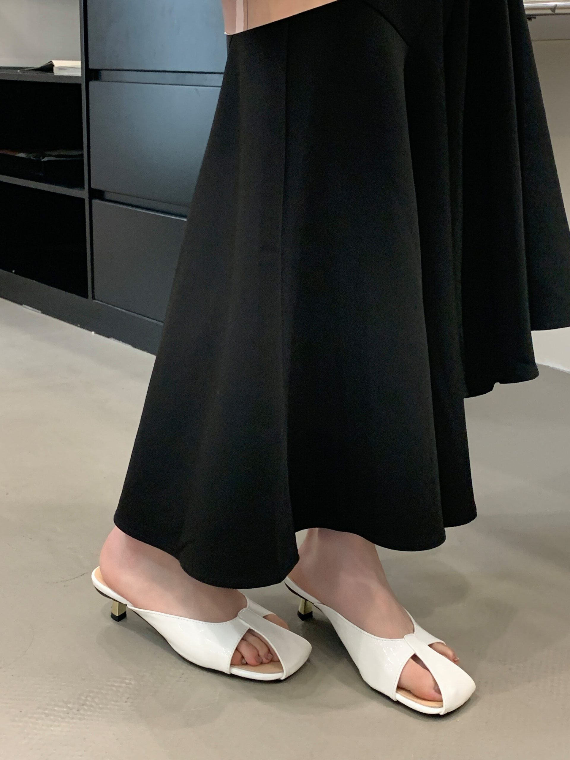 diairiz-womens-cutout-kitten-heel-mule-slippers-minimalist-commuter-round-toe-gold-heel_2 DIAIRIZ Women's Cutout Kitten Heel Mule Slippers Minimalist Commuter Round Toe Gold Heel