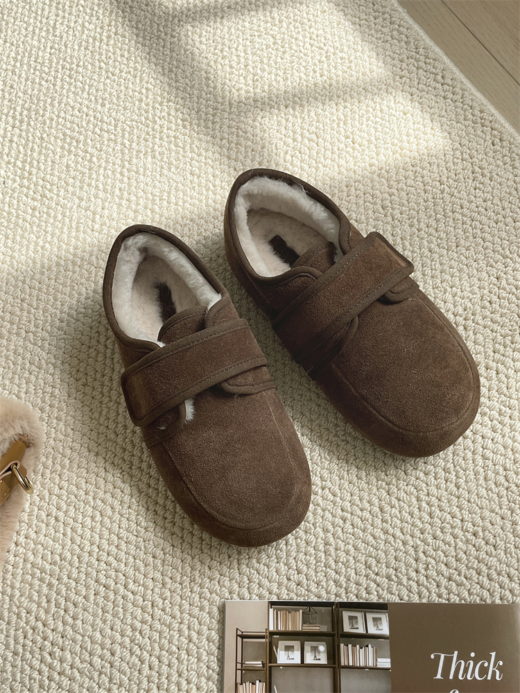 new-style-womens-velcro-fashion-loafer-with-faux-suede-and-fleece-lining_1 New Style Women's Velcro Fashion Loafer with Faux Suede and Fleece Lining
