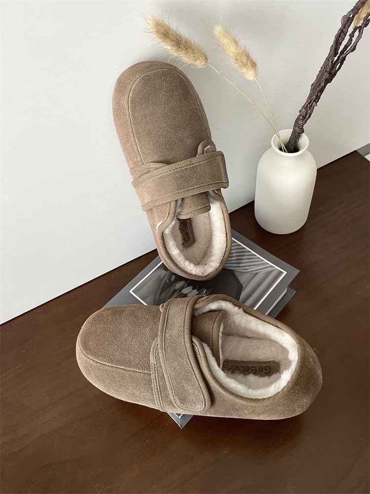 new-style-womens-velcro-fashion-loafer-with-faux-suede-and-fleece-lining_2 New Style Women's Velcro Fashion Loafer with Faux Suede and Fleece Lining