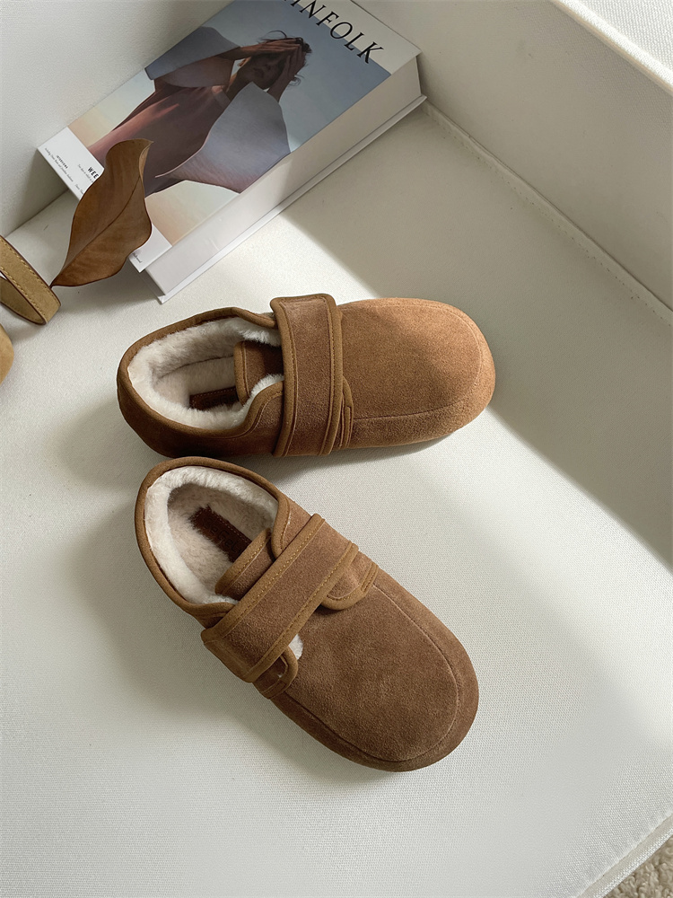 new-style-womens-velcro-fashion-loafer-with-faux-suede-and-fleece-lining_3 New Style Women's Velcro Fashion Loafer with Faux Suede and Fleece Lining