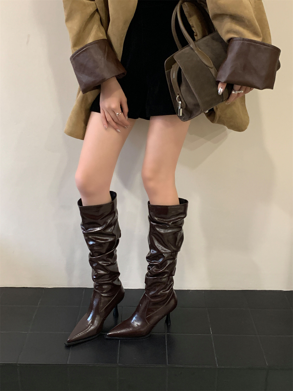 pointed-toe-european-sexy-stacked-high-heel-boots-thin-heel-slimming-pleated-tall-boots-over-knee-high-rider-boots-for-women_2 Pointed Toe European Sexy Stacked High Heel Boots Thin Heel Slimming Pleated Tall Boots Over Knee High Rider Boots for Women